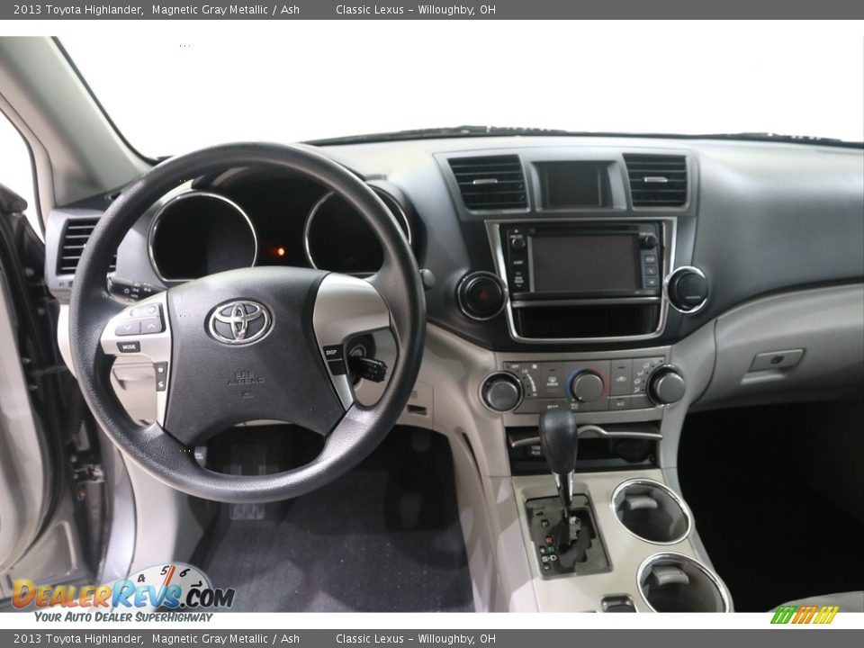 2013 Toyota Highlander Magnetic Gray Metallic / Ash Photo #6