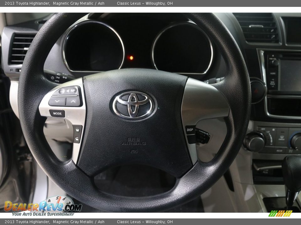 2013 Toyota Highlander Magnetic Gray Metallic / Ash Photo #7