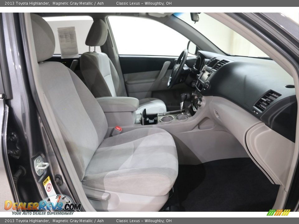 2013 Toyota Highlander Magnetic Gray Metallic / Ash Photo #13