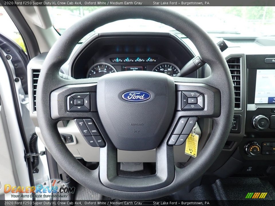 2020 Ford F250 Super Duty XL Crew Cab 4x4 Steering Wheel Photo #16