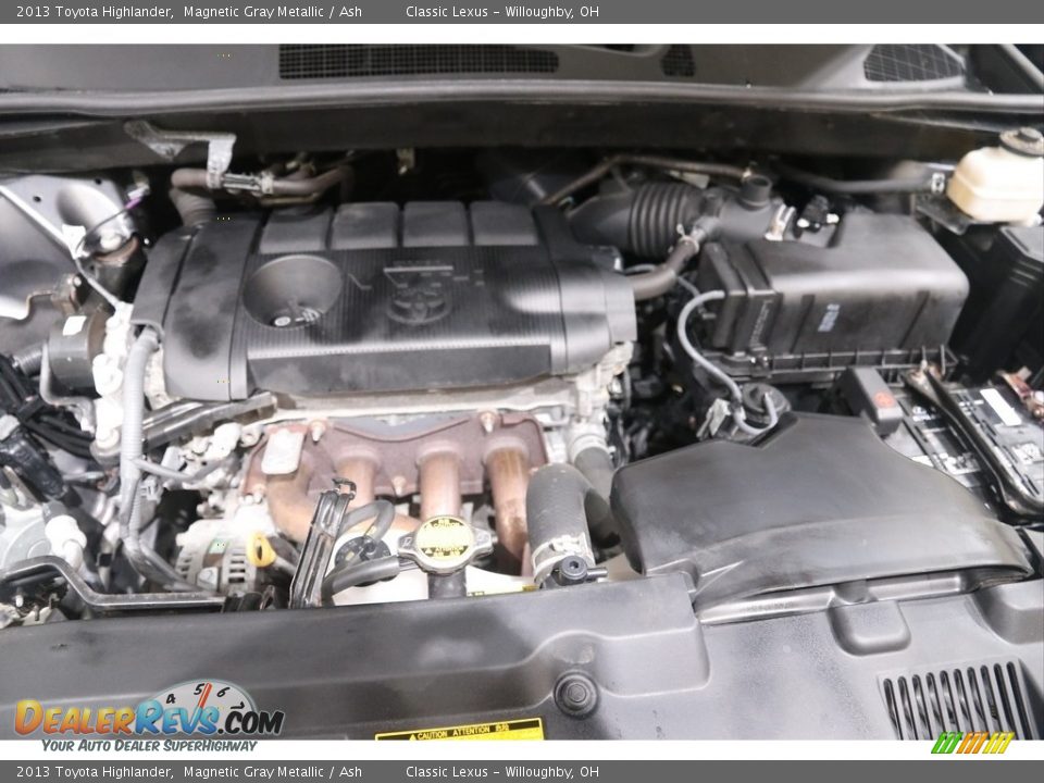 2013 Toyota Highlander Magnetic Gray Metallic / Ash Photo #18