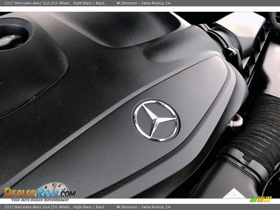 2017 Mercedes-Benz GLA 250 4Matic Night Black / Black Photo #31