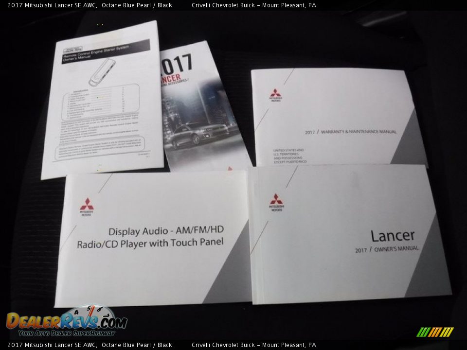 Books/Manuals of 2017 Mitsubishi Lancer SE AWC Photo #31