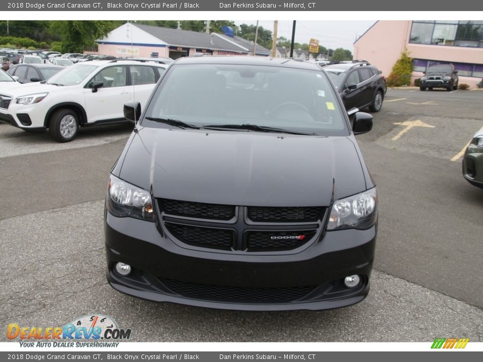 2018 Dodge Grand Caravan GT Black Onyx Crystal Pearl / Black Photo #2