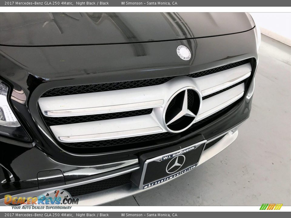 2017 Mercedes-Benz GLA 250 4Matic Night Black / Black Photo #33