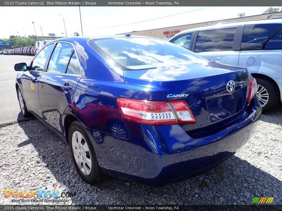 2010 Toyota Camry LE Blue Ribbon Metallic / Bisque Photo #2