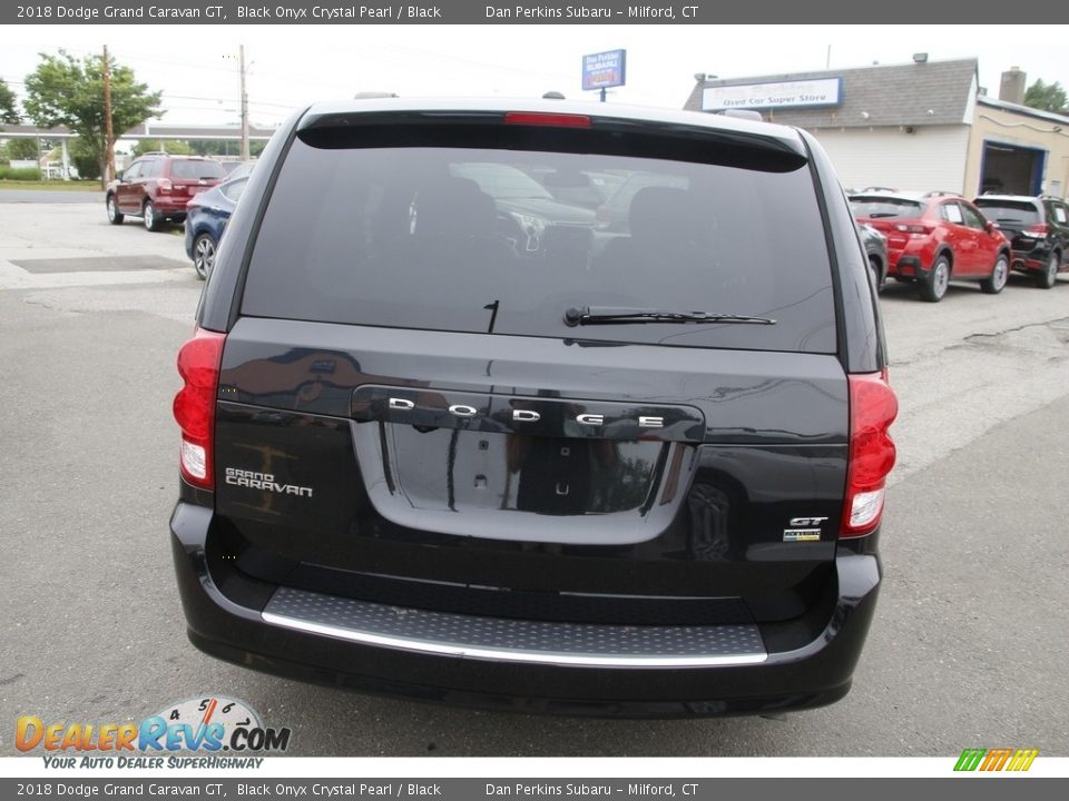 2018 Dodge Grand Caravan GT Black Onyx Crystal Pearl / Black Photo #6