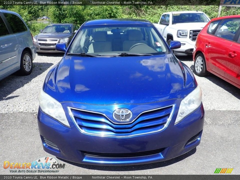 2010 Toyota Camry LE Blue Ribbon Metallic / Bisque Photo #6
