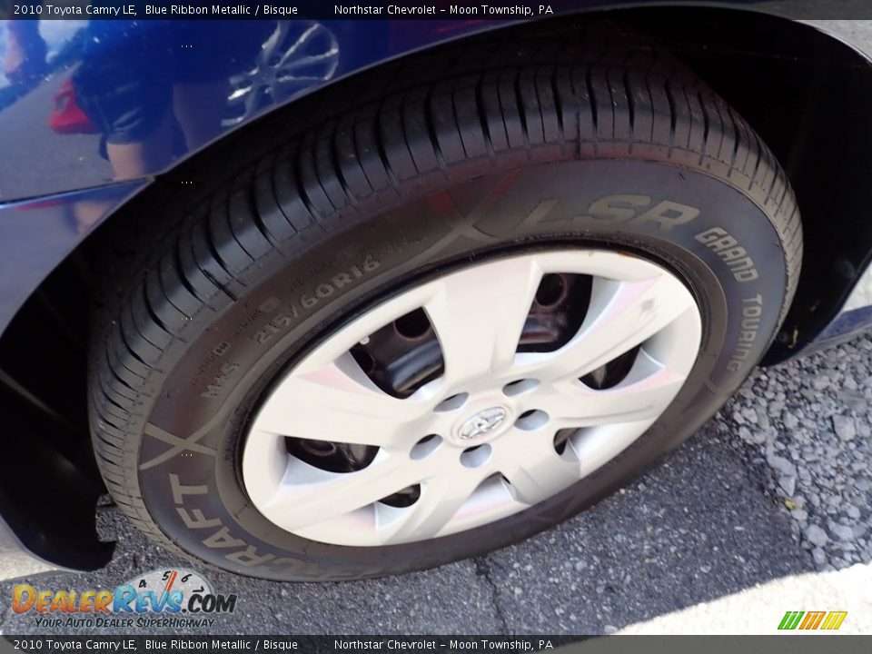 2010 Toyota Camry LE Blue Ribbon Metallic / Bisque Photo #7