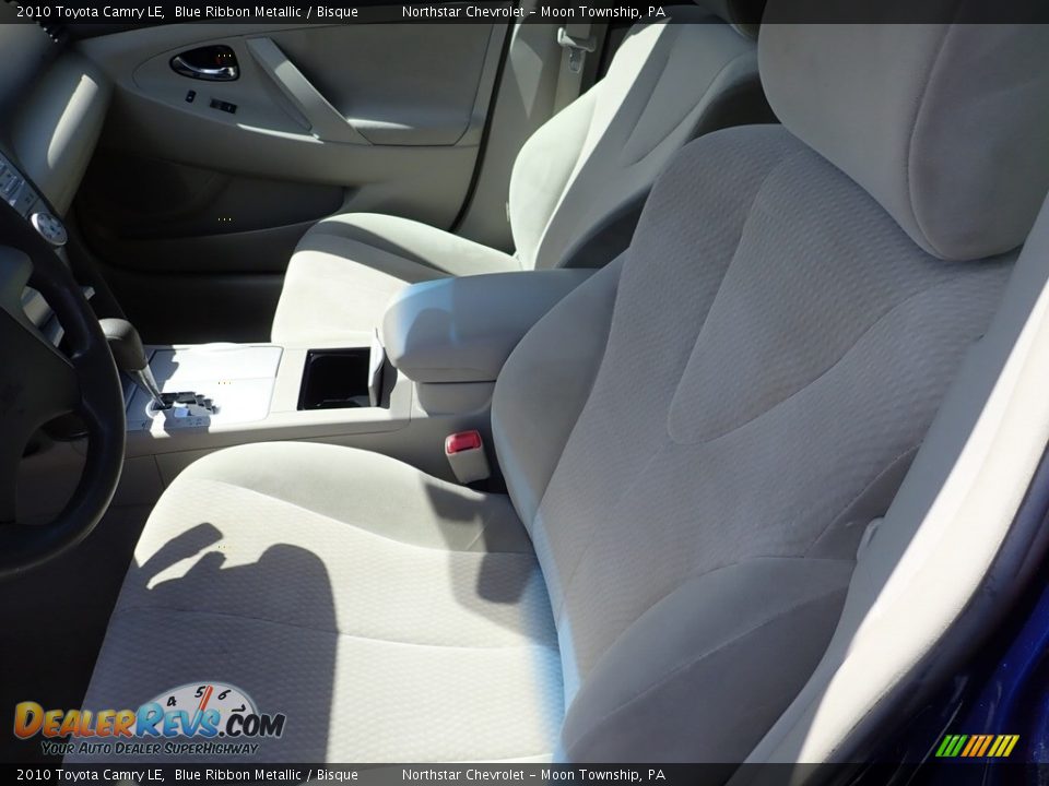 2010 Toyota Camry LE Blue Ribbon Metallic / Bisque Photo #8