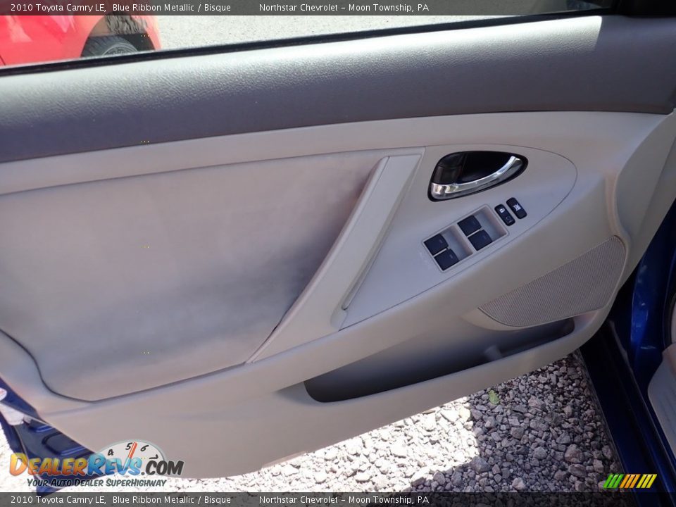 2010 Toyota Camry LE Blue Ribbon Metallic / Bisque Photo #11