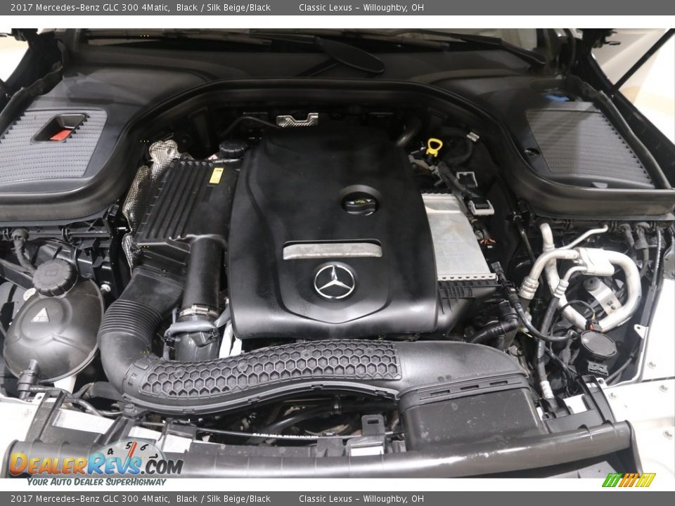 2017 Mercedes-Benz GLC 300 4Matic Black / Silk Beige/Black Photo #17