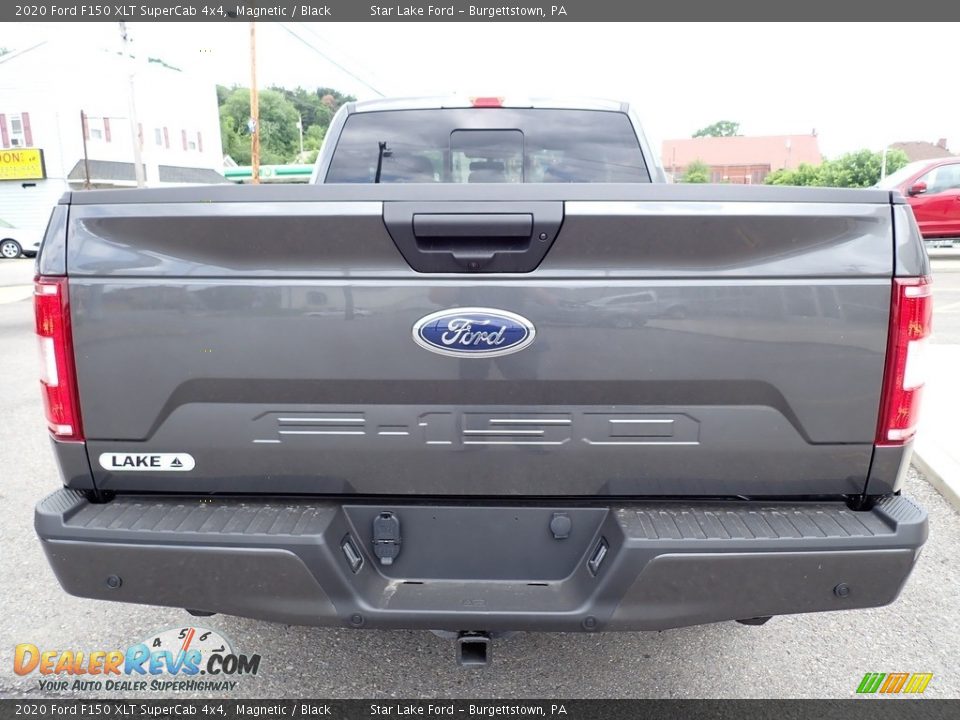 2020 Ford F150 XLT SuperCab 4x4 Magnetic / Black Photo #4