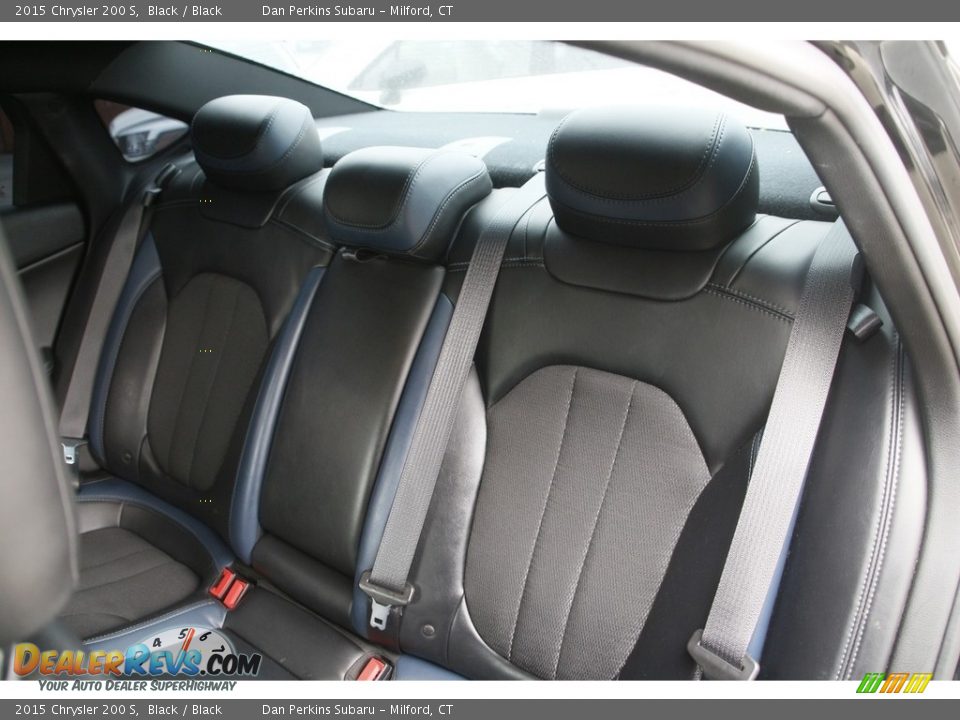 2015 Chrysler 200 S Black / Black Photo #12