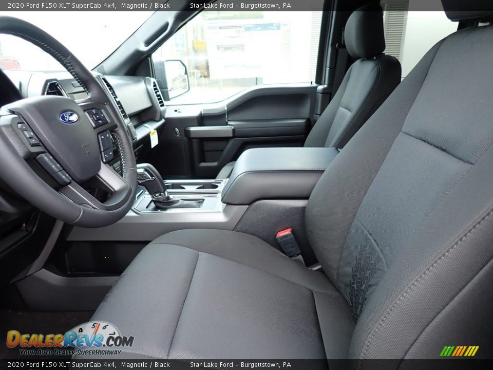2020 Ford F150 XLT SuperCab 4x4 Magnetic / Black Photo #9