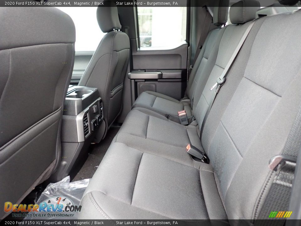 2020 Ford F150 XLT SuperCab 4x4 Magnetic / Black Photo #10