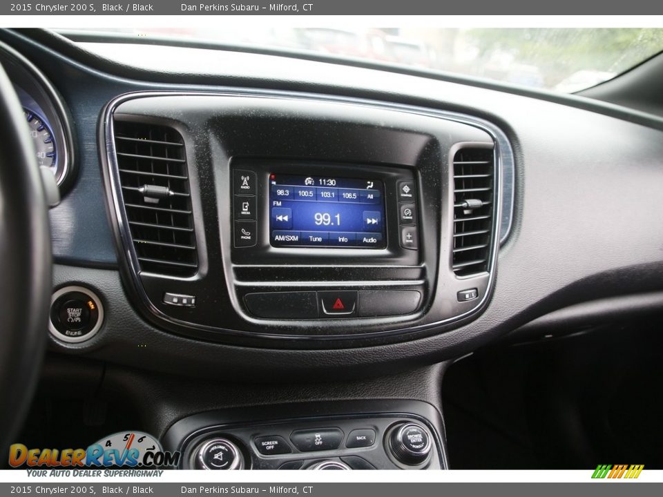 2015 Chrysler 200 S Black / Black Photo #18