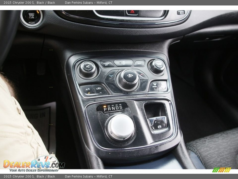 2015 Chrysler 200 S Black / Black Photo #19