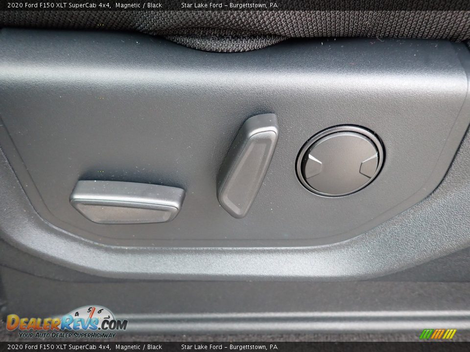 2020 Ford F150 XLT SuperCab 4x4 Magnetic / Black Photo #15