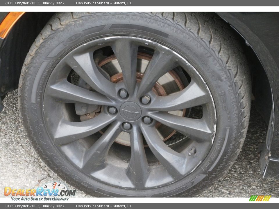 2015 Chrysler 200 S Black / Black Photo #20
