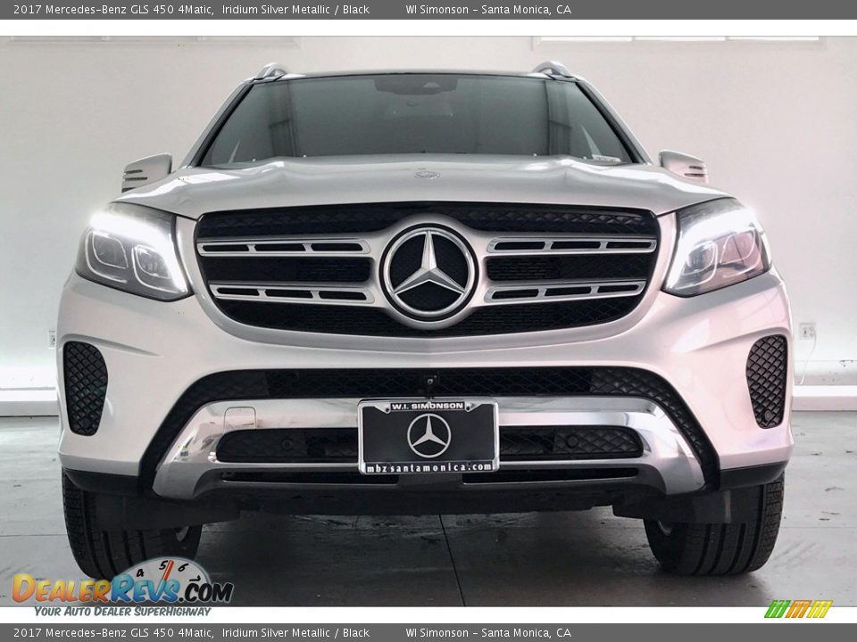 2017 Mercedes-Benz GLS 450 4Matic Iridium Silver Metallic / Black Photo #2