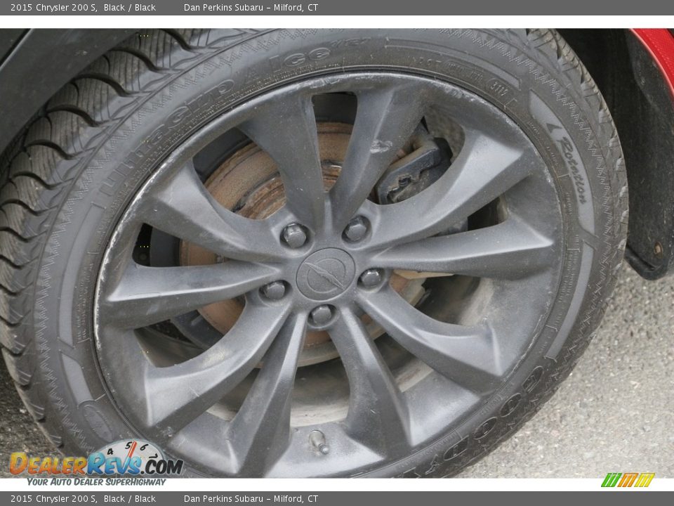 2015 Chrysler 200 S Black / Black Photo #22