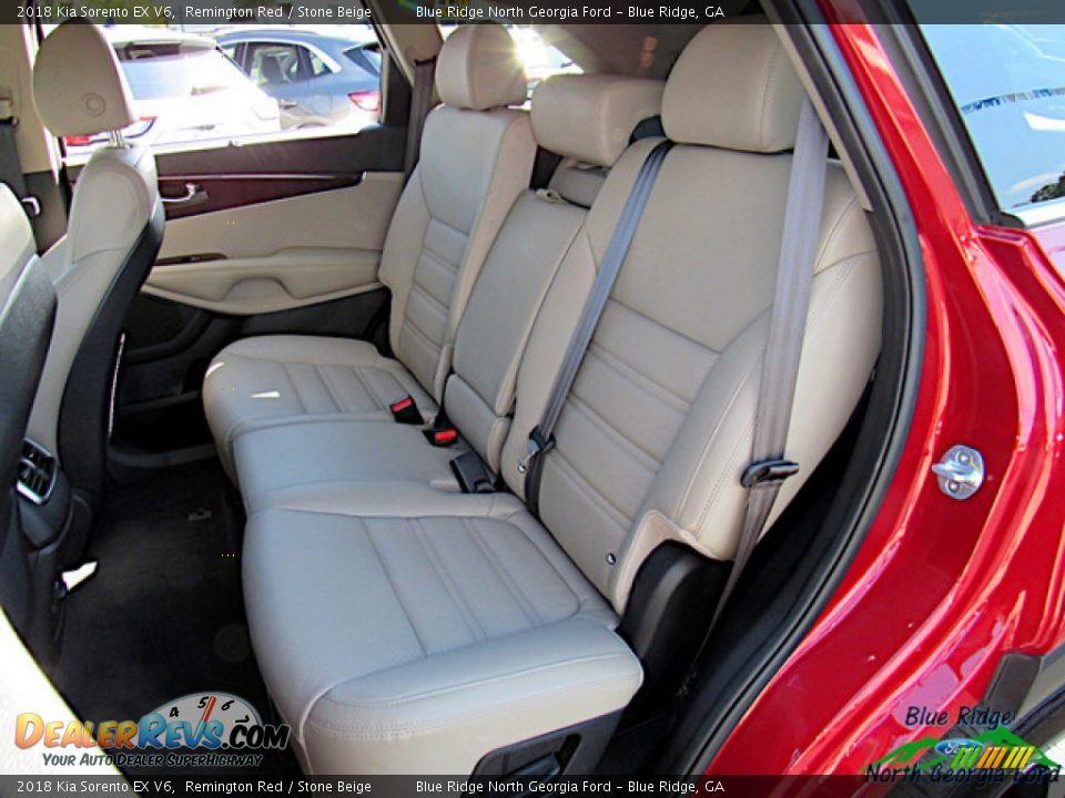 Rear Seat of 2018 Kia Sorento EX V6 Photo #12