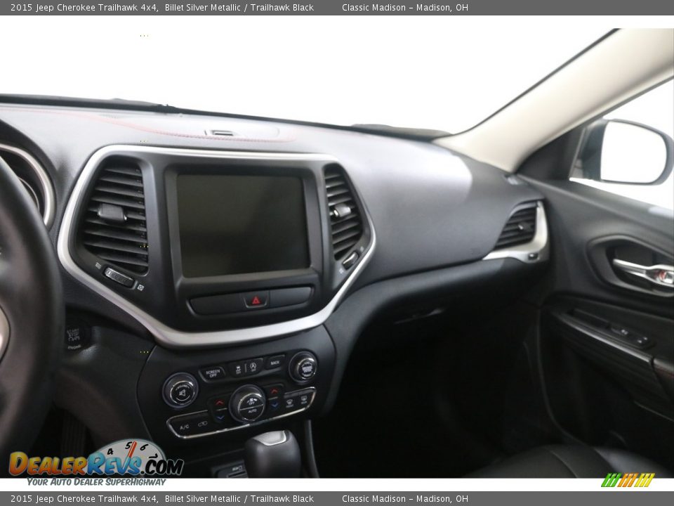 2015 Jeep Cherokee Trailhawk 4x4 Billet Silver Metallic / Trailhawk Black Photo #10