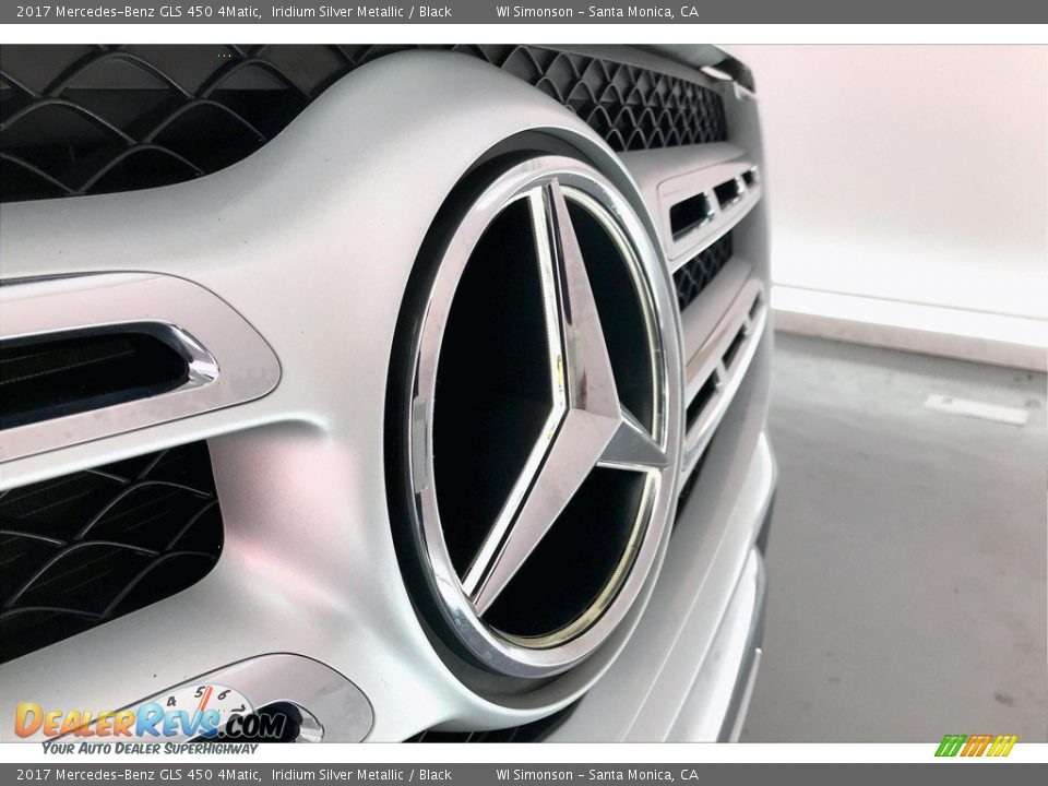 2017 Mercedes-Benz GLS 450 4Matic Iridium Silver Metallic / Black Photo #33