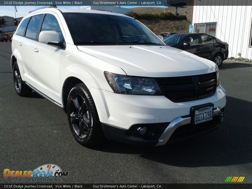 2018 Dodge Journey Crossroad Vice White / Black Photo #1