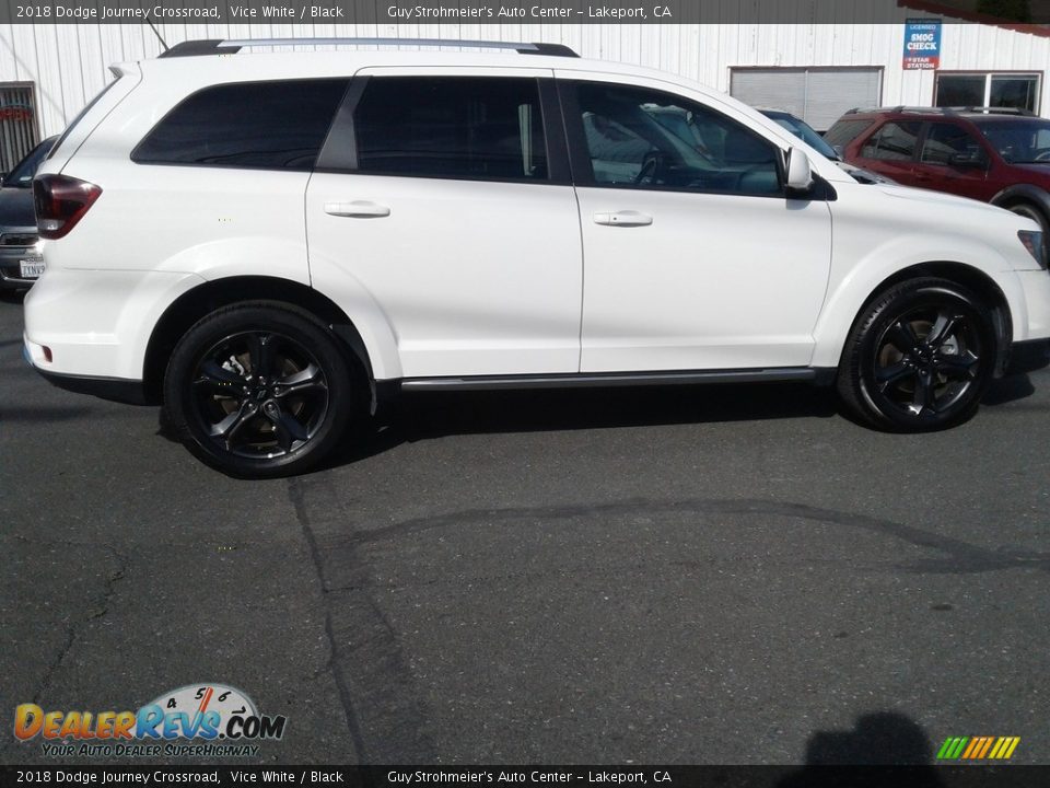 2018 Dodge Journey Crossroad Vice White / Black Photo #5