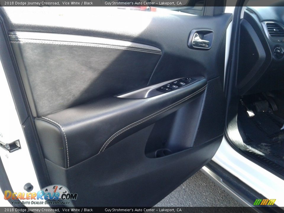 2018 Dodge Journey Crossroad Vice White / Black Photo #10