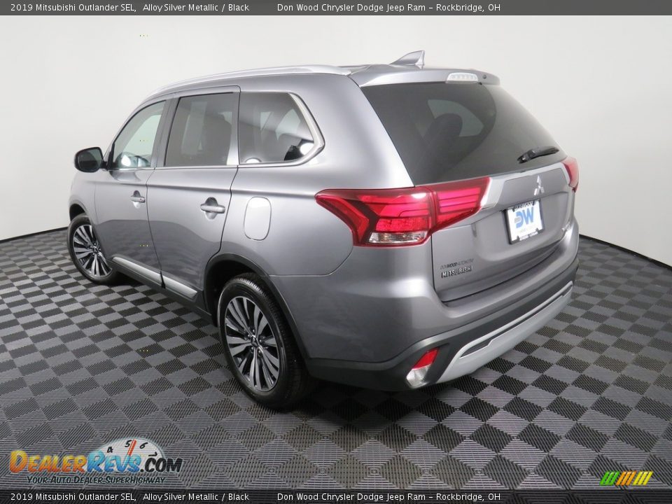 2019 Mitsubishi Outlander SEL Alloy Silver Metallic / Black Photo #11