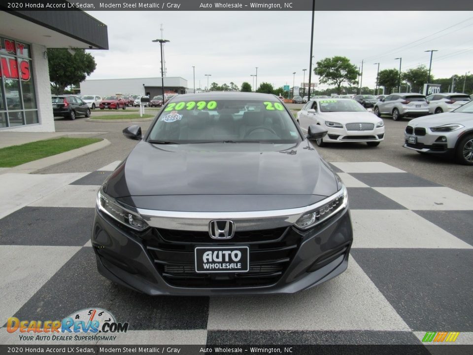 2020 Honda Accord LX Sedan Modern Steel Metallic / Gray Photo #2