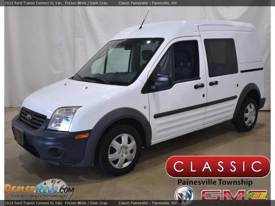 2013 Ford Transit Connect XL Van Frozen White / Dark Gray Photo #1