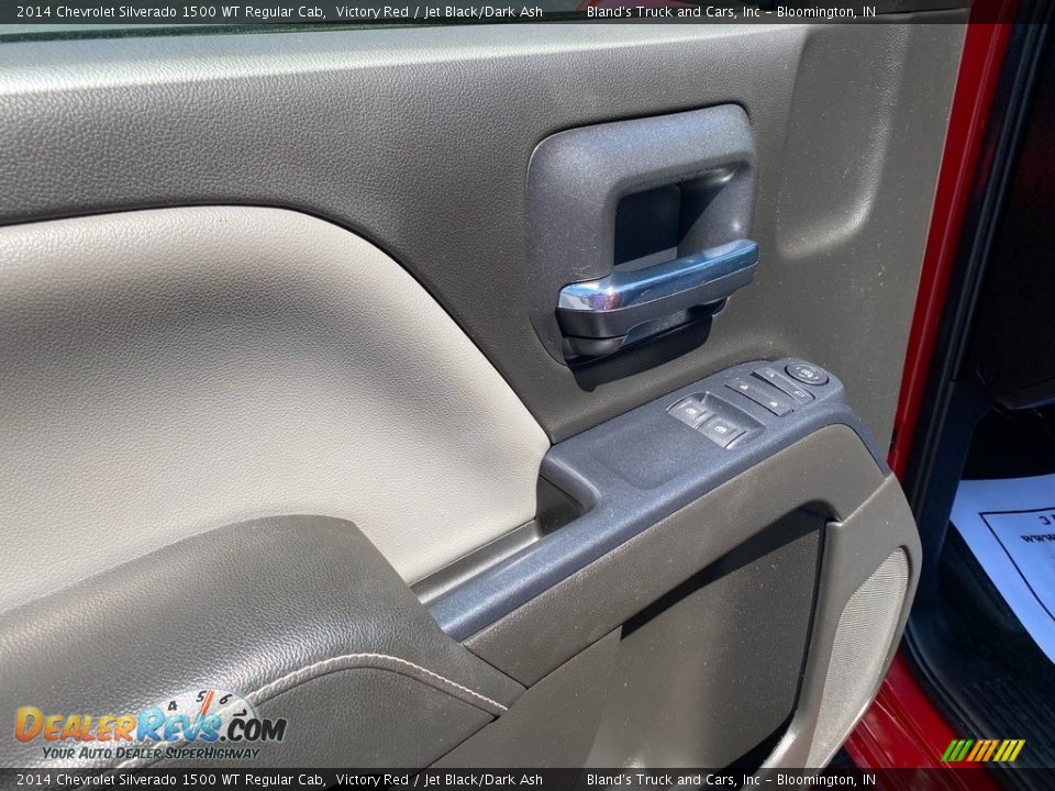 2014 Chevrolet Silverado 1500 WT Regular Cab Victory Red / Jet Black/Dark Ash Photo #11