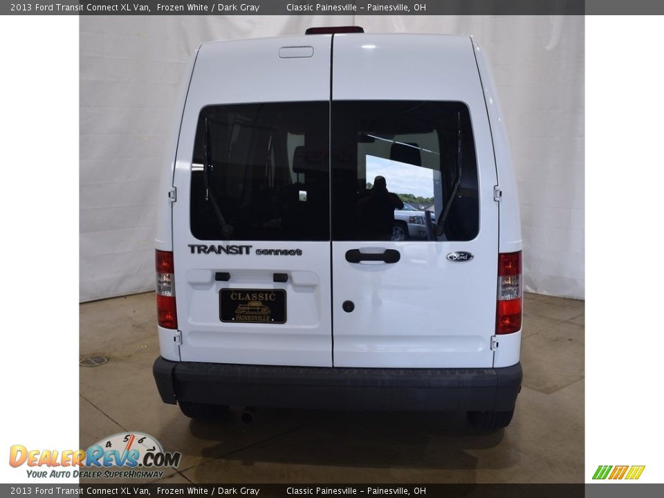 2013 Ford Transit Connect XL Van Frozen White / Dark Gray Photo #3