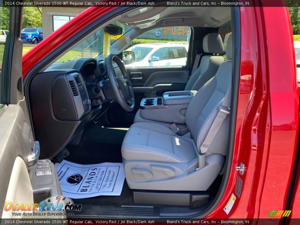 2014 Chevrolet Silverado 1500 WT Regular Cab Victory Red / Jet Black/Dark Ash Photo #12