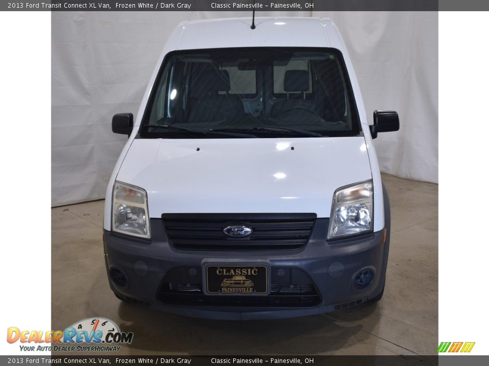 2013 Ford Transit Connect XL Van Frozen White / Dark Gray Photo #4