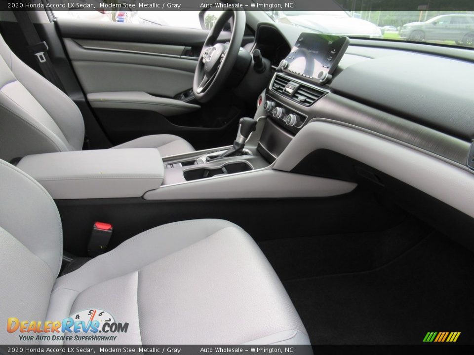 2020 Honda Accord LX Sedan Modern Steel Metallic / Gray Photo #12