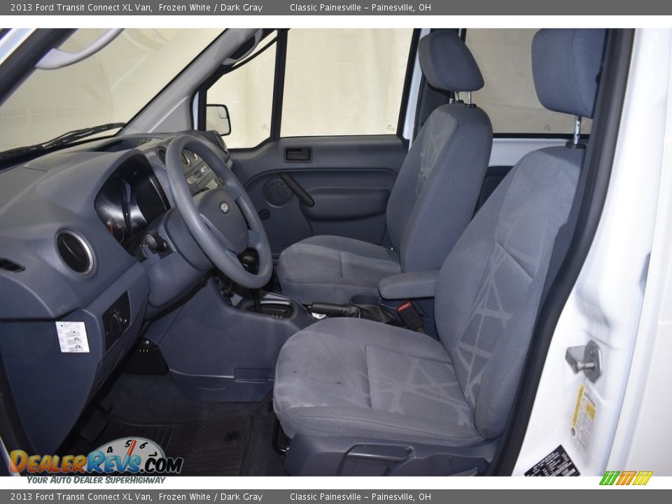 2013 Ford Transit Connect XL Van Frozen White / Dark Gray Photo #7