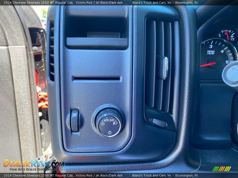2014 Chevrolet Silverado 1500 WT Regular Cab Victory Red / Jet Black/Dark Ash Photo #15