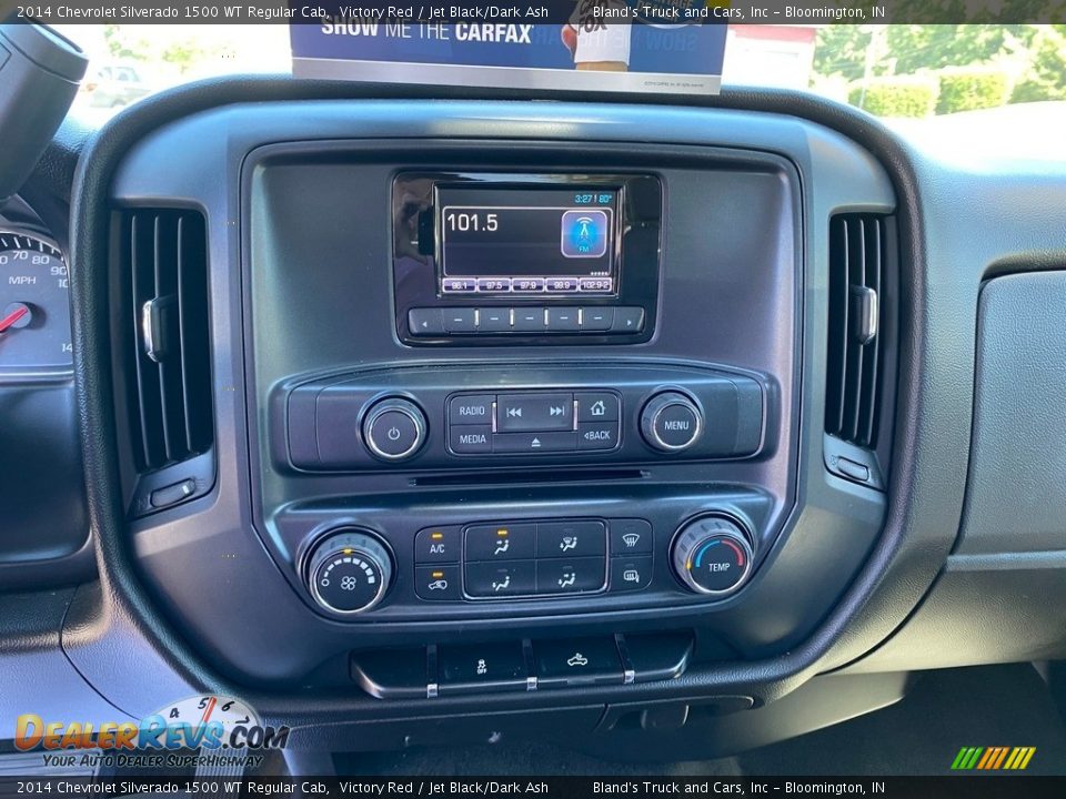 2014 Chevrolet Silverado 1500 WT Regular Cab Victory Red / Jet Black/Dark Ash Photo #16