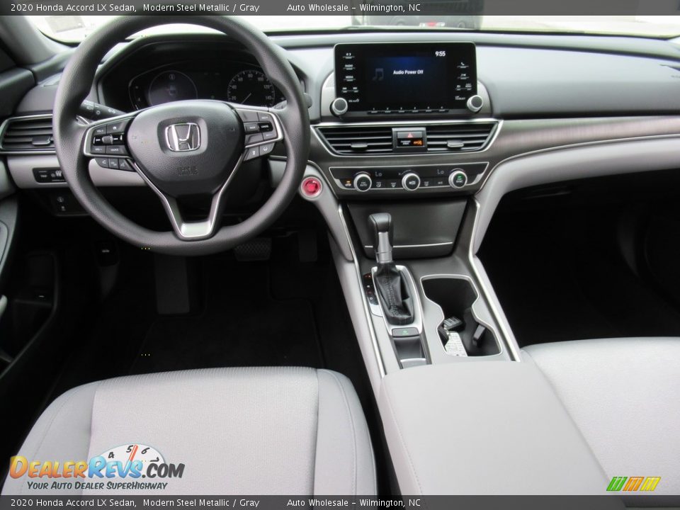 2020 Honda Accord LX Sedan Modern Steel Metallic / Gray Photo #14