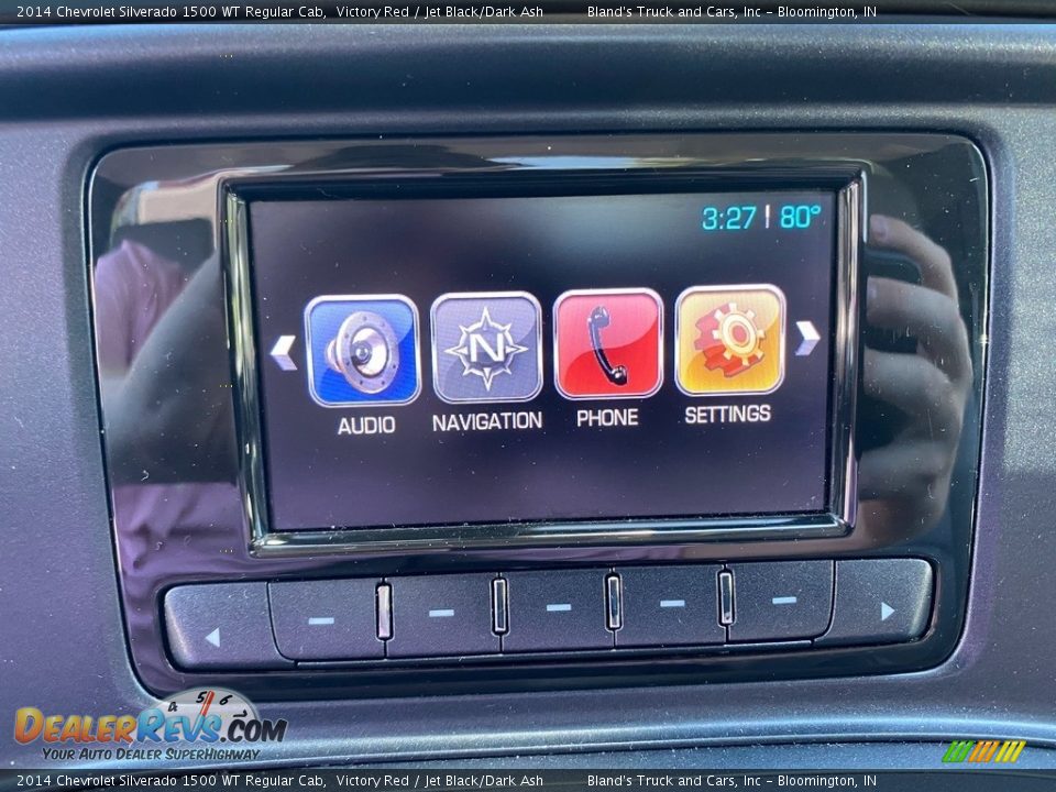 2014 Chevrolet Silverado 1500 WT Regular Cab Victory Red / Jet Black/Dark Ash Photo #17