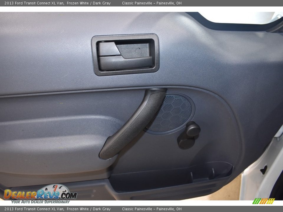 2013 Ford Transit Connect XL Van Frozen White / Dark Gray Photo #10