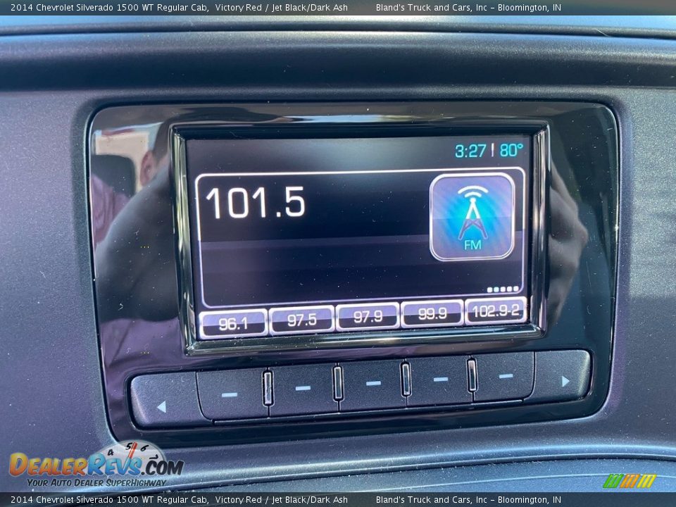 2014 Chevrolet Silverado 1500 WT Regular Cab Victory Red / Jet Black/Dark Ash Photo #18