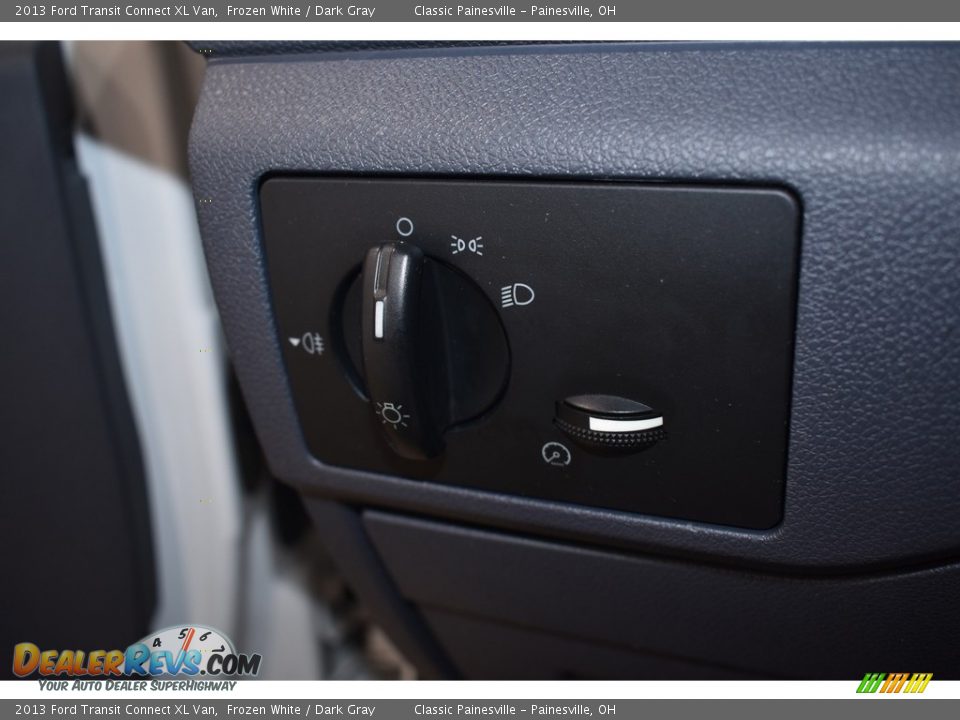 2013 Ford Transit Connect XL Van Frozen White / Dark Gray Photo #11