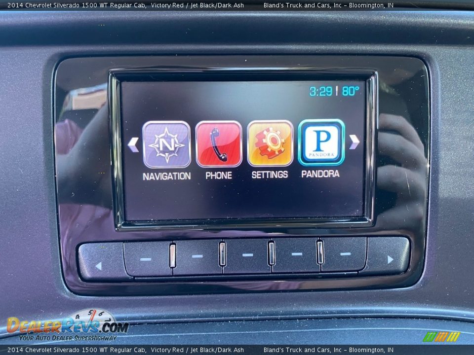 2014 Chevrolet Silverado 1500 WT Regular Cab Victory Red / Jet Black/Dark Ash Photo #21