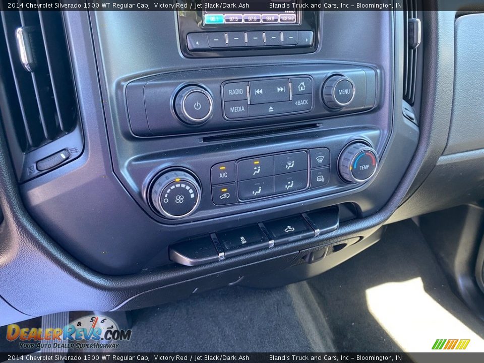 2014 Chevrolet Silverado 1500 WT Regular Cab Victory Red / Jet Black/Dark Ash Photo #22